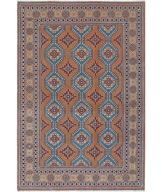 Hand Knotted Heritage Fine Oriental Wool Rug 6' 0" x 8' 11" - No. AT40360