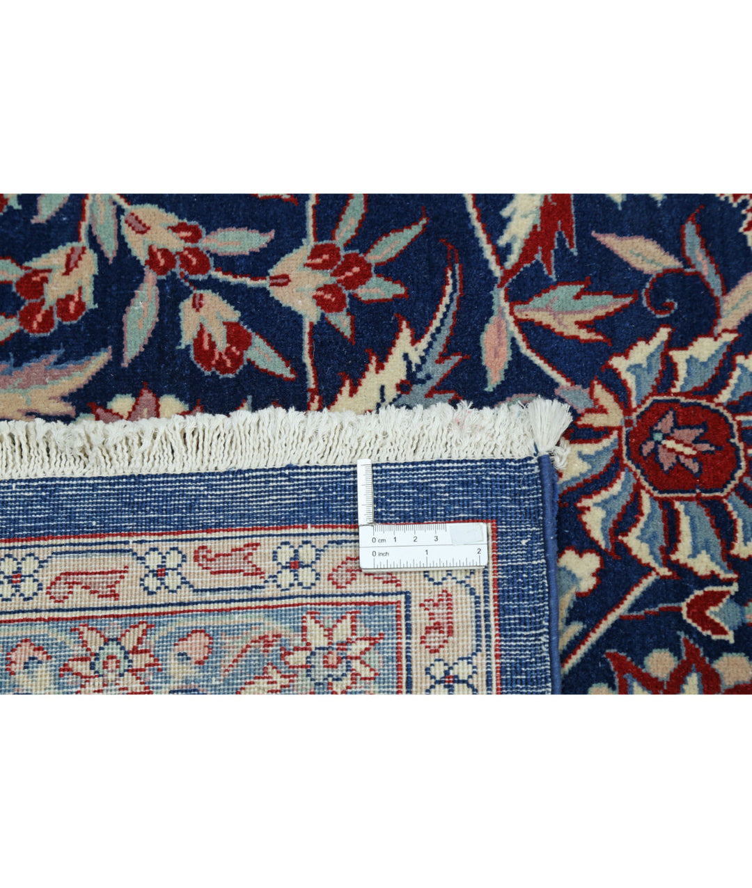 Blue Pakistani Oriental Rug 9' 9" x 13' 10" Hand-Knotted | No. AT91629