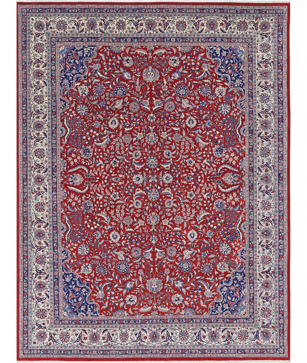 Hand Knotted Heritage Fine Oriental Wool Rug 9' 0" x 11' 8" - No. AT99837