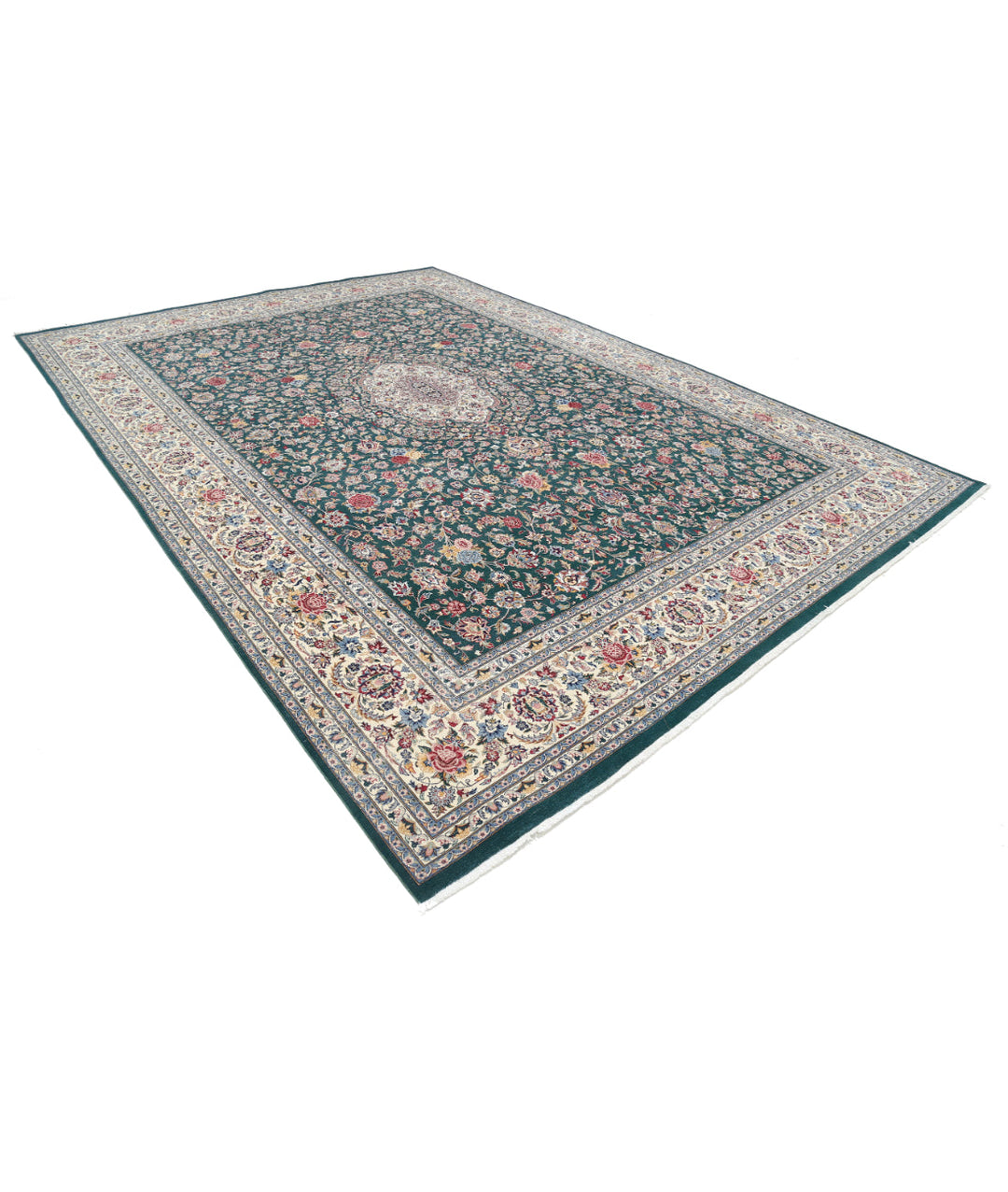 Pakistani Oriental Rug 9' 10" x 14' 0" Hand-Knotted | No. AT83947