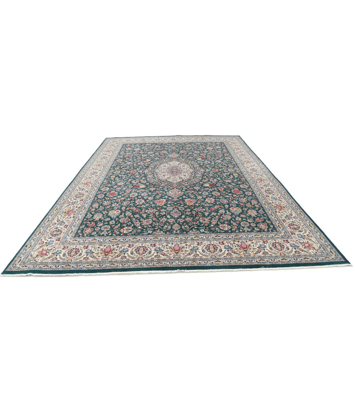 Pakistani Oriental Rug 9' 10" x 14' 0" Hand-Knotted | No. AT83947