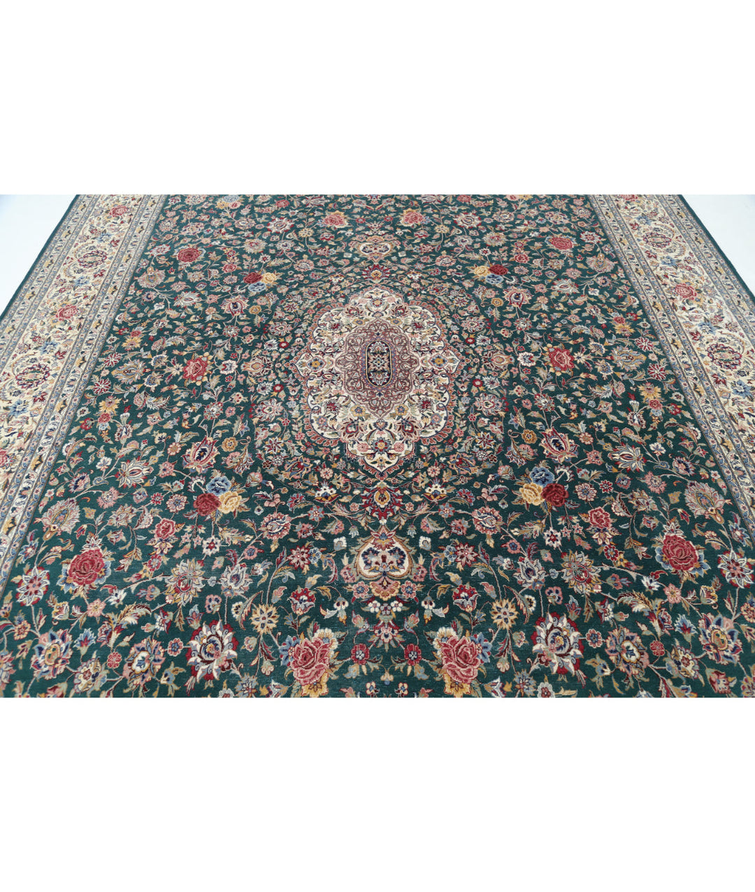 Pakistani Oriental Rug 9' 10" x 14' 0" Hand-Knotted | No. AT83947