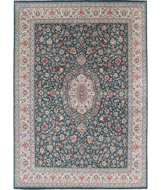 Hand Knotted Heritage Fine Oriental Wool Rug 9' 10" x 14' 0" - No. AT83947