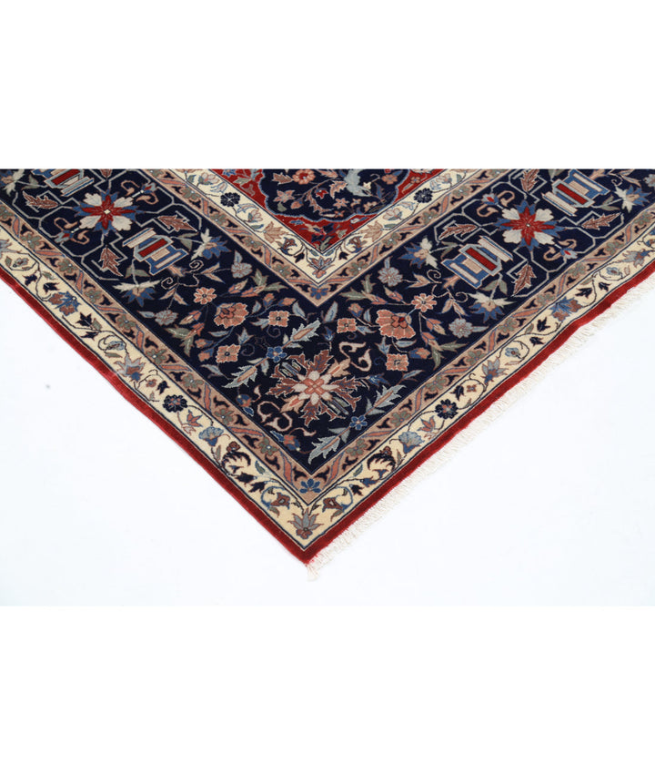 Red Pakistani Oriental Rug 7' 10" x 9' 9" Hand-Knotted | No. AT67275