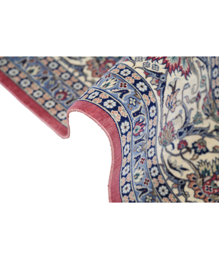 Pink Pakistani Oriental Rug 7' 11" x 10' 1" Hand-Knotted | No. AT92294