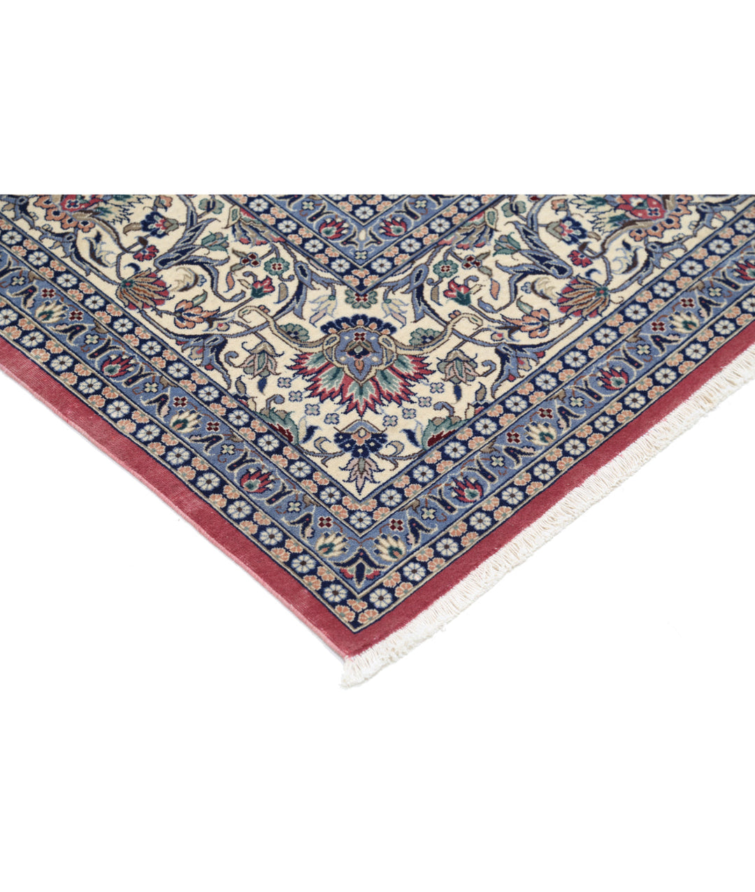 Pink Pakistani Oriental Rug 7' 11" x 10' 1" Hand-Knotted | No. AT92294