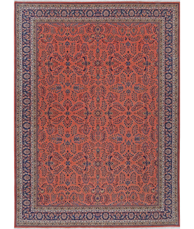 Hand Knotted Heritage Oriental  Wool Rug 8' 3" x 11' 5" - No. AT84867