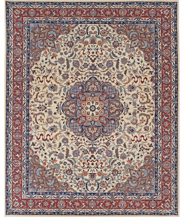Hand Knotted Heritage Oriental  Wool Rug 7' 11" x 9' 10" - No. AT88341