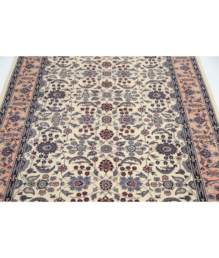 Pakistani Oriental Rug 4' 1" x 6' 1" Hand-Knotted | No. AT96151