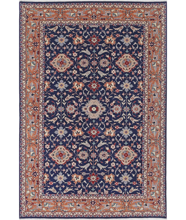 Hand Knotted Heritage Oriental  Wool Rug 6' 0" x 9' 0" - No. AT19718