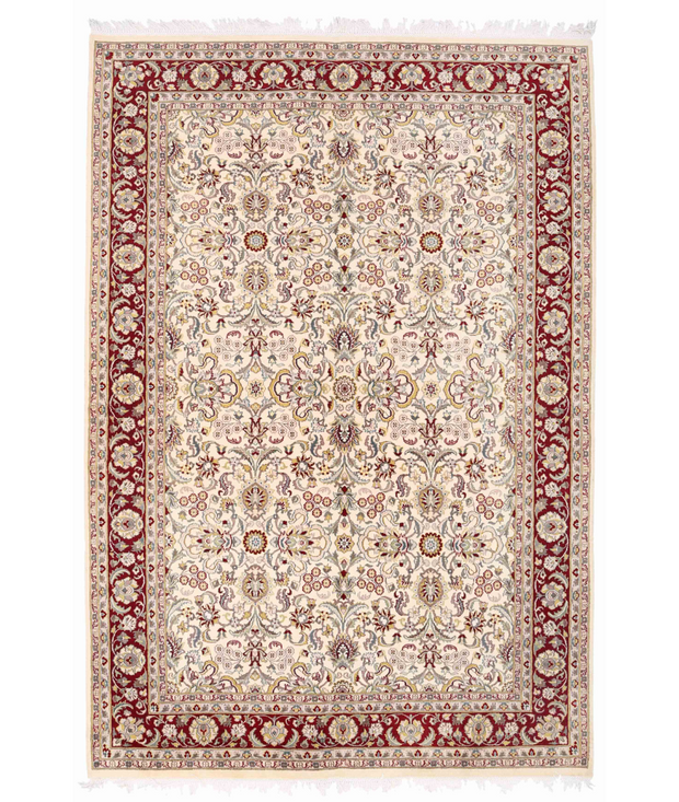 Hand Knotted Heritage Wool Rug 6'  1" x 9'  2" - No. AT56463
