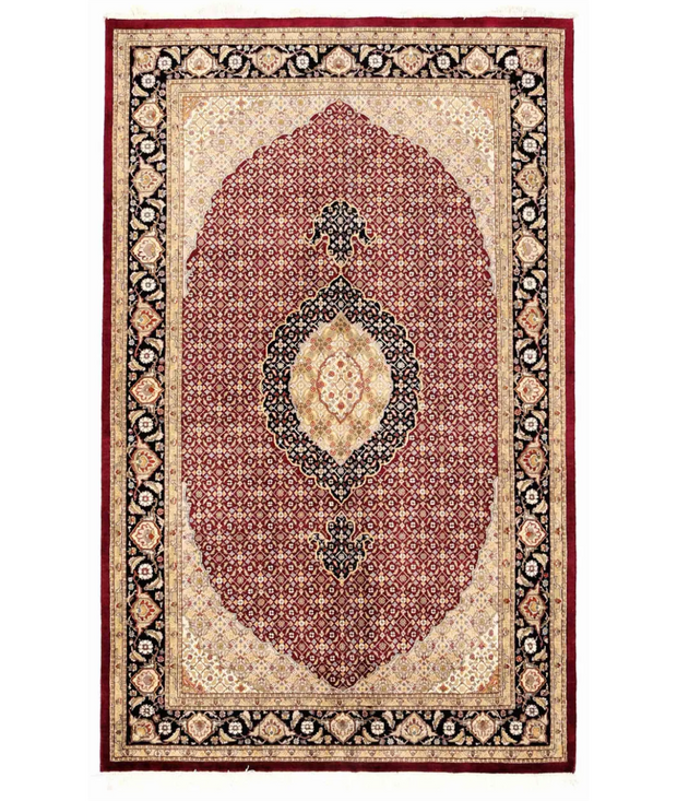 Hand Knotted Heritage Wool Rug 4'  6" x 7'  2" - No. AT48570