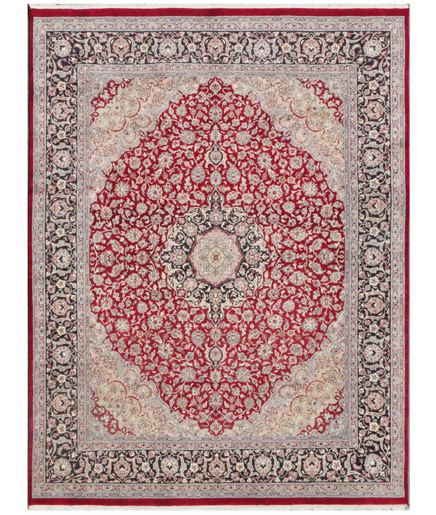Hand Knotted Heritage Wool Rug 8'  0" x 10'  2" - No. AT58800