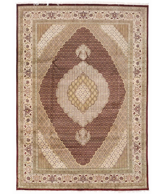 Hand Knotted Heritage Wool Rug 9'  10" x 14'  1" - No. AT83592