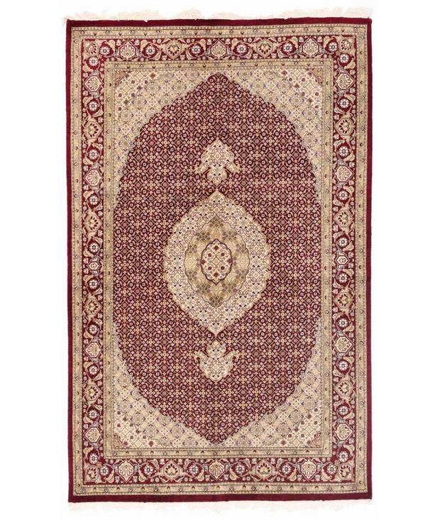 Hand Knotted Heritage Wool Rug 4'  6" x 7'  3" - No. AT92996