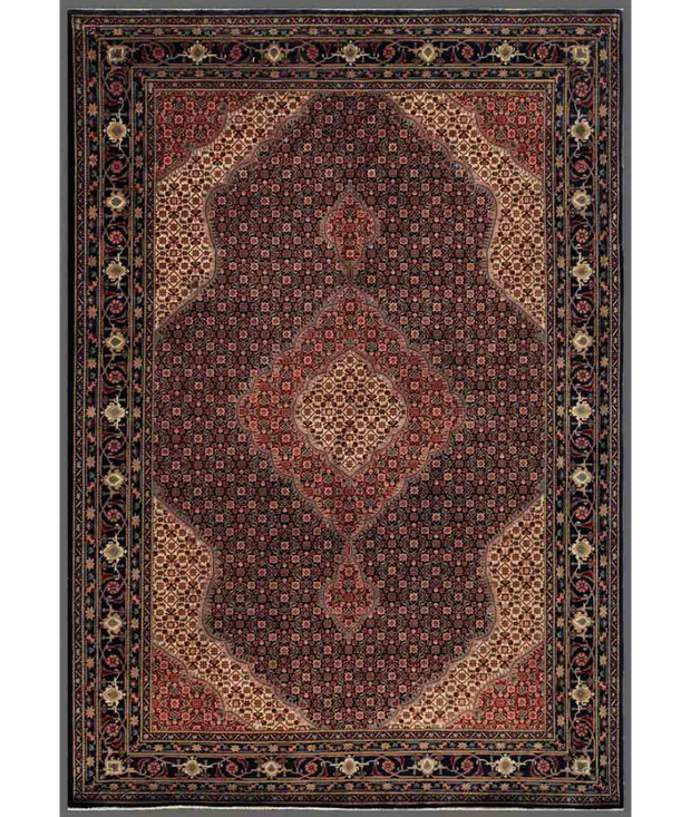 Hand Knotted Heritage Wool Rug 6'  8" x 9'  7" - No. AT18101
