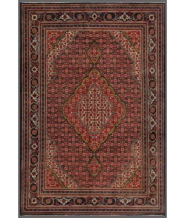 Hand Knotted Heritage Wool Rug 6'  7" x 9'  7" - No. AT89403
