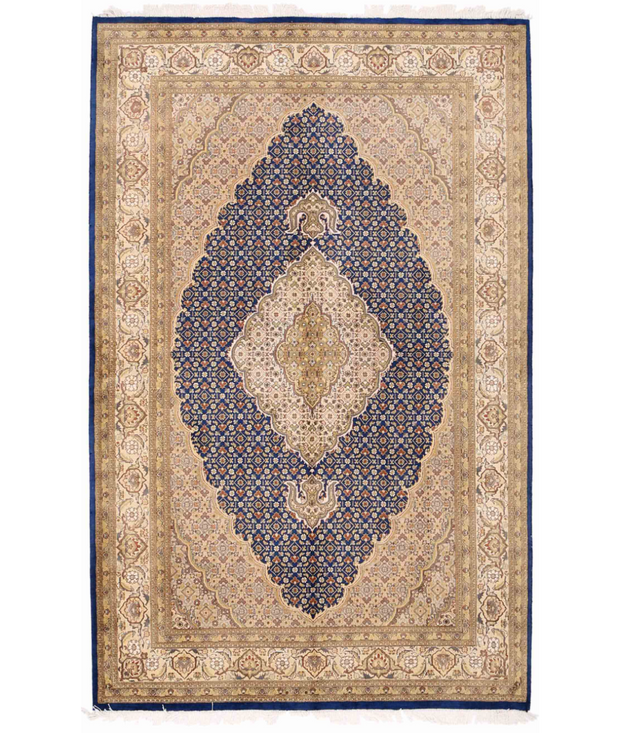 Hand Knotted Heritage Wool Rug 4'  8" x 7'  6" - No. AT10374