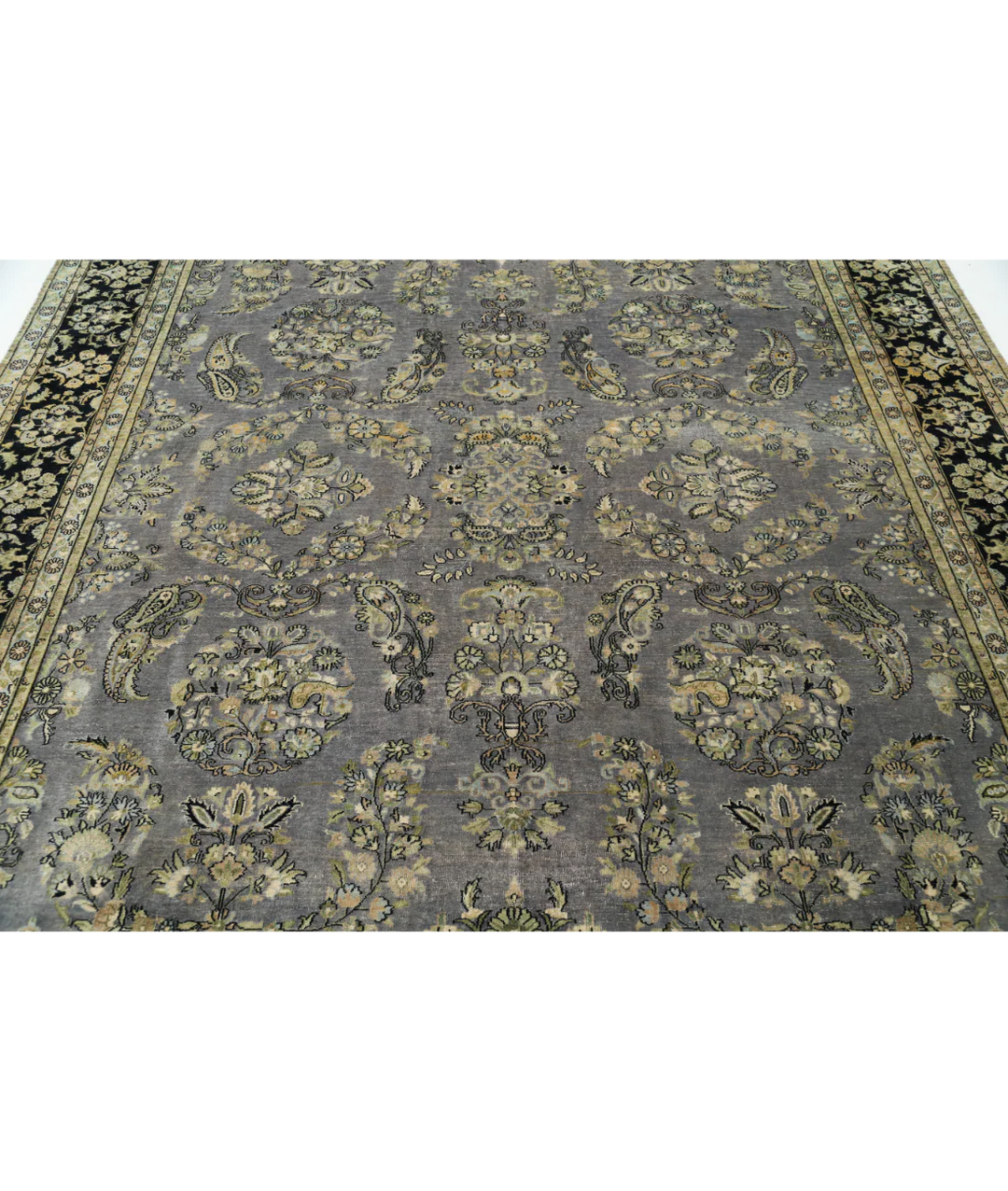 Pakistani Traditional Rug 8' 8" x 11' 6" Hand-Knotted | No. AT78338