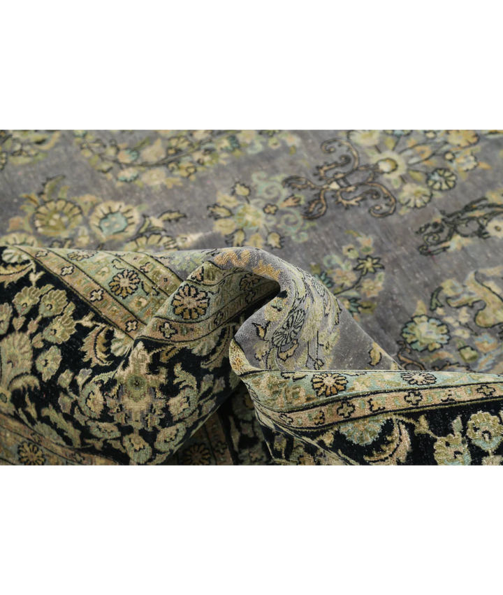 Pakistani Traditional Rug 8' 8" x 11' 6" Hand-Knotted | No. AT78338