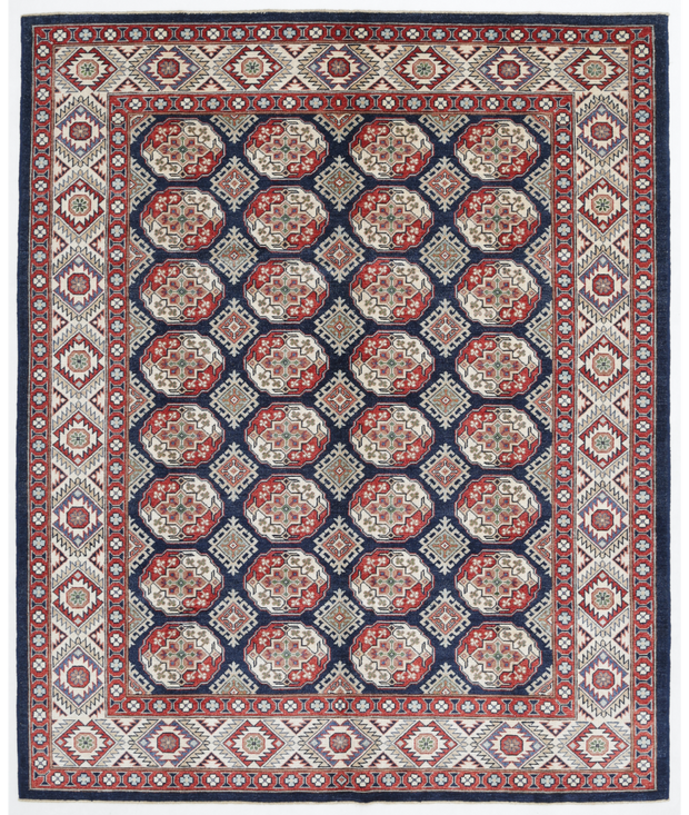 Hand Knotted Humna Wool Rug 8'  3" x 9'  9" - No. AT78172