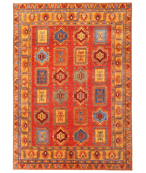 Hand Knotted Humna Wool Rug 9'  4" x 13'  3" - No. AT84601