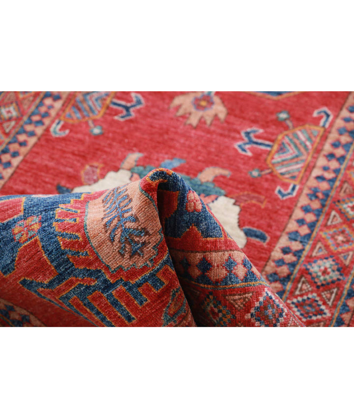 Hand Knotted Nomadic Caucasian Humna Wool Rug 2' 8" x 9' 11" - No. AT827493