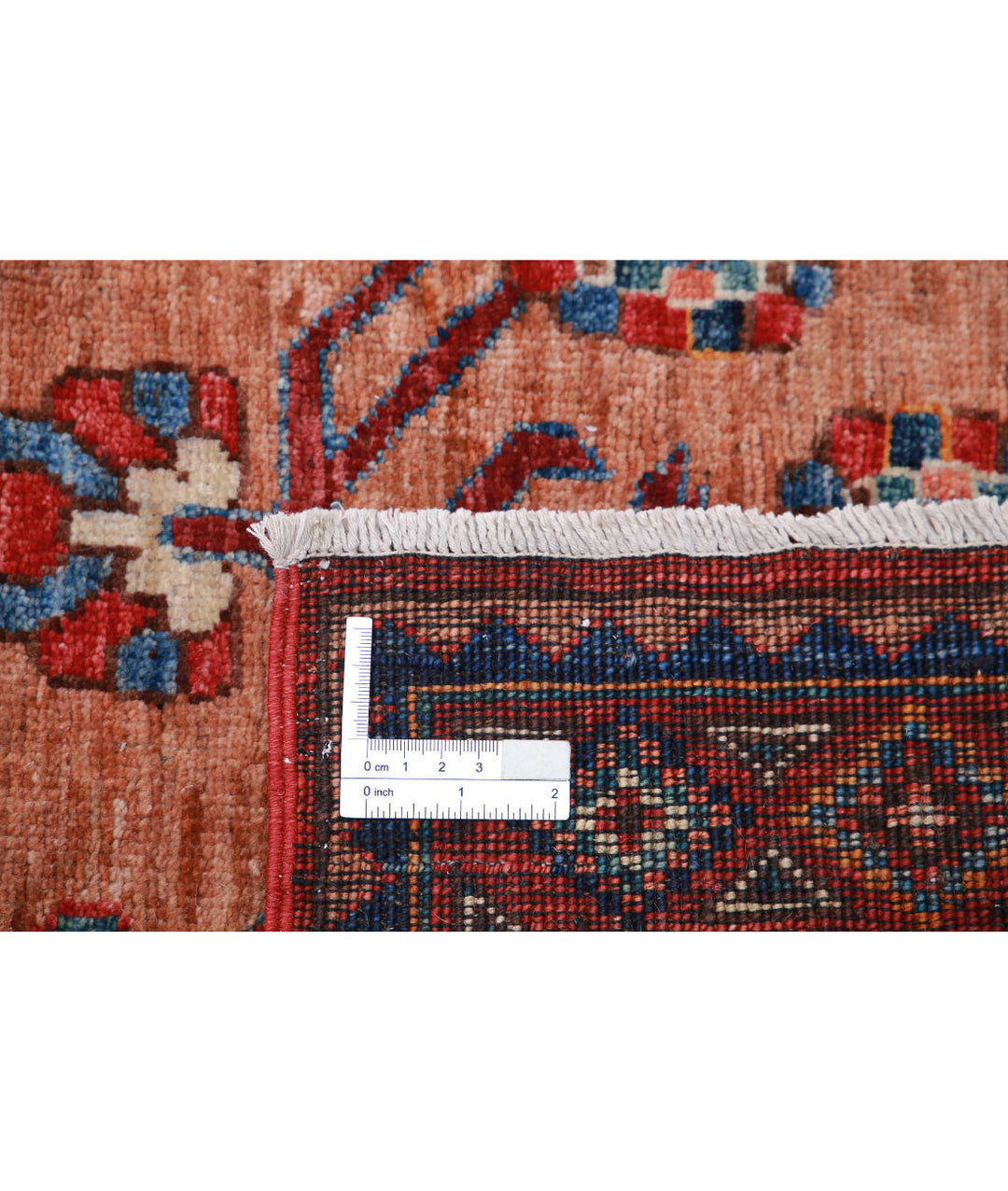 Hand Knotted Nomadic Caucasian Humna Wool Rug 2' 8" x 9' 11" - No. AT827493