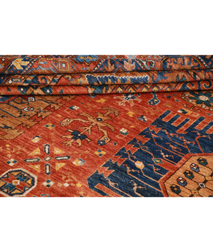 Hand Knotted Humna Wool Rug 13' 6" x 16' 2" - No. AT91343