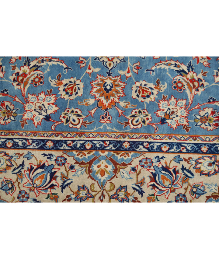 Hand Knotted Masterpiece Oriental Isfahan Wool & Silk Rug 3' 6" x 5' 4" - No. AT459028