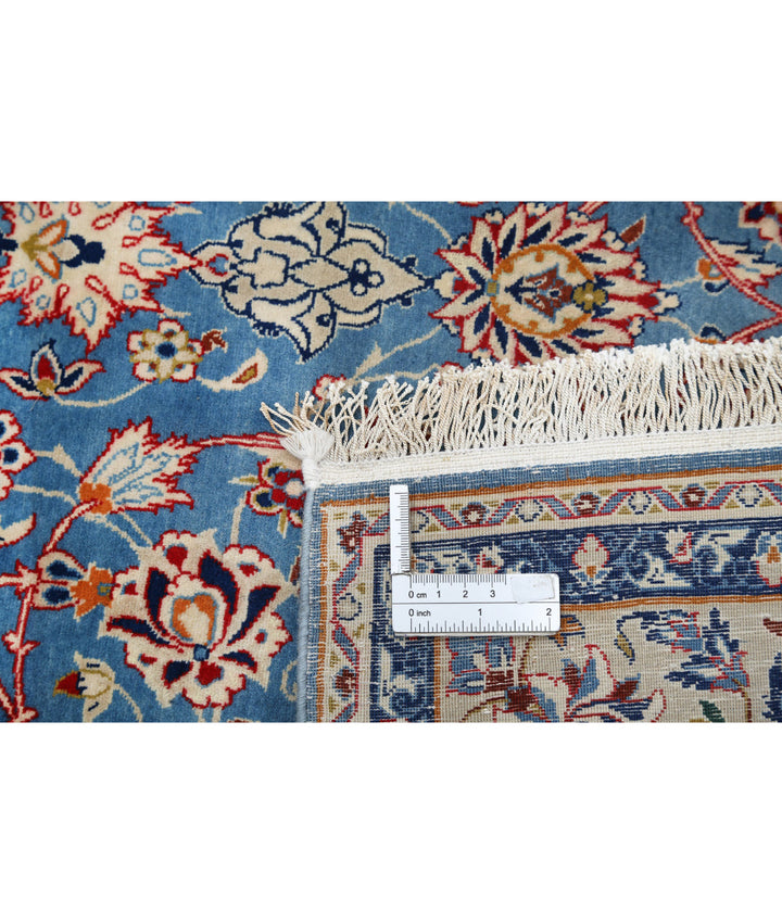Hand Knotted Masterpiece Oriental Isfahan Wool & Silk Rug 3' 6" x 5' 4" - No. AT459028