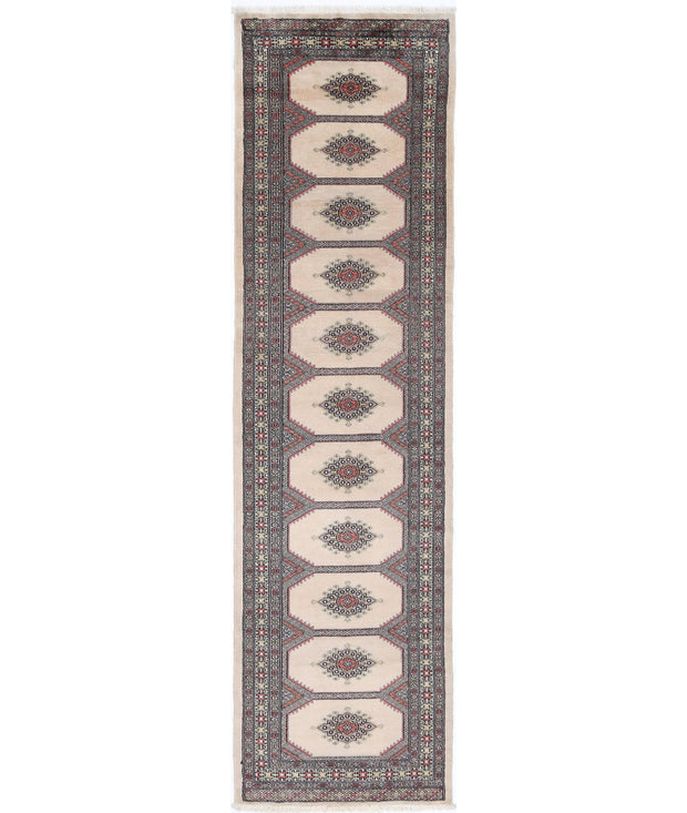 Hand Knotted Tribal Jaldar Wool Rug 2' 7" x 9' 10" - No. AT28881
