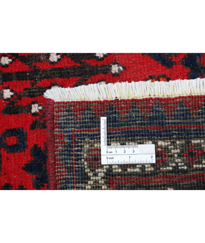 Afghan Josheghan Rug 7' 0" x 10' 7" Hand-Knotted | No. AT24384