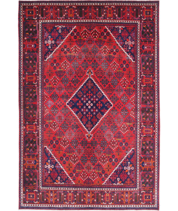 Hand Knotted Oriental Josheghan Wool Rug 7' 0" x 10' 7" - No. AT24384