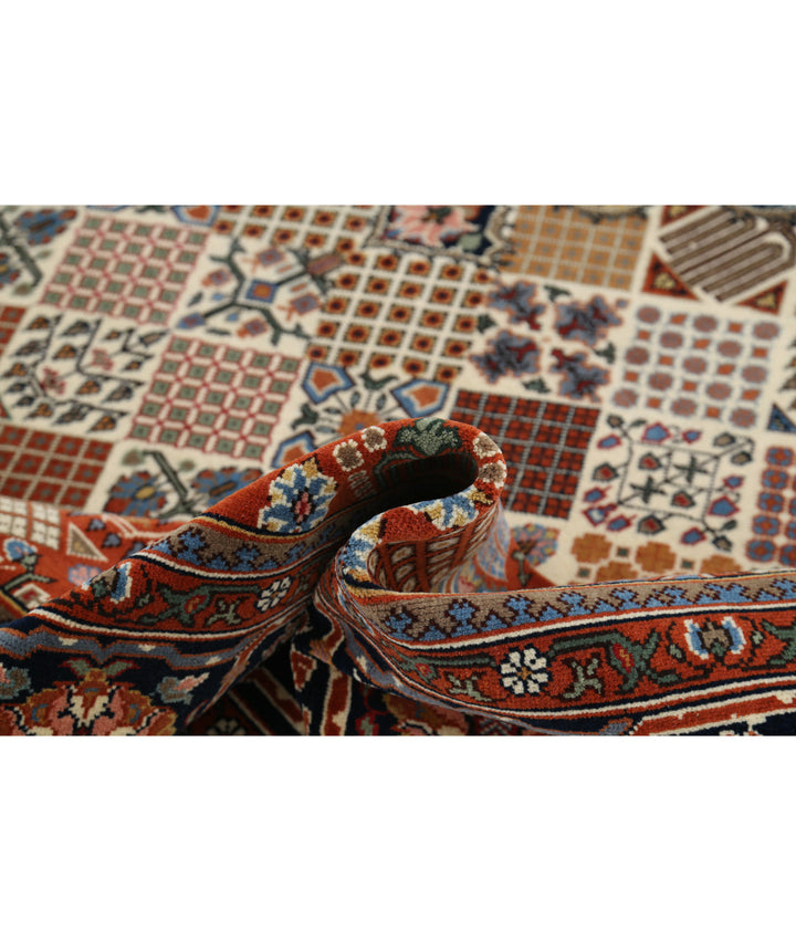 Afghan Josheghan Rug 9' 0" x 11' 9" Hand-Knotted | No. AT77747