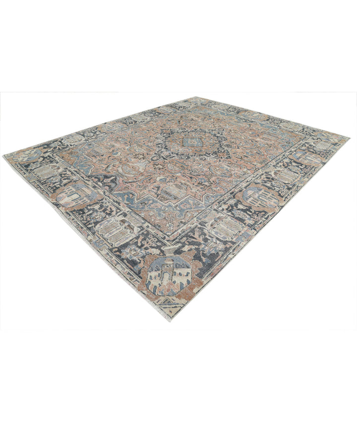Afghan Oriental Rug 9' 8" x 11' 11" Hand-Knotted | No. AT64131