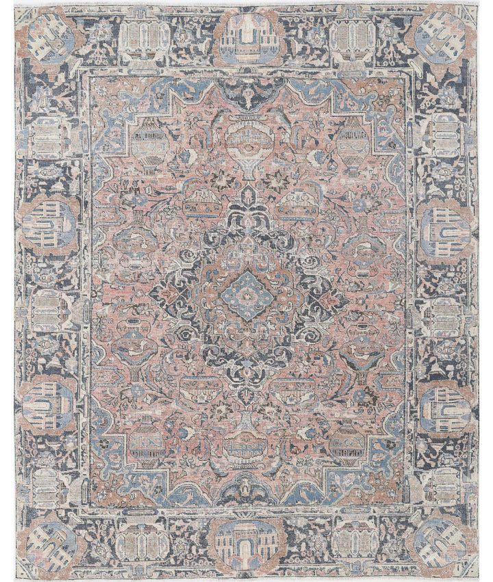 Afghan Oriental Rug 9' 8" x 11' 11" Hand-Knotted | No. AT64131