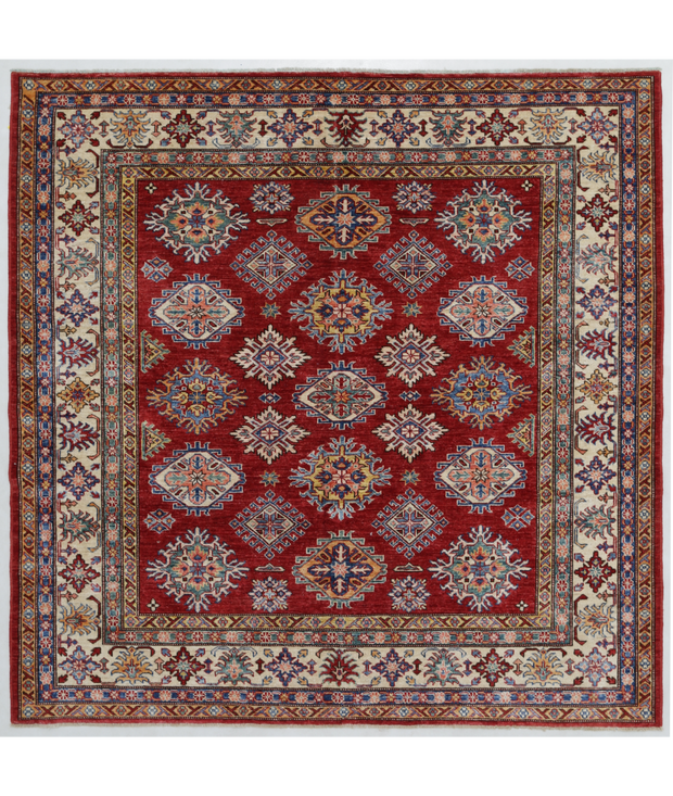 Hand Knotted Kazak Wool Rug 5'  11" x 6'  0" - No. AT64254