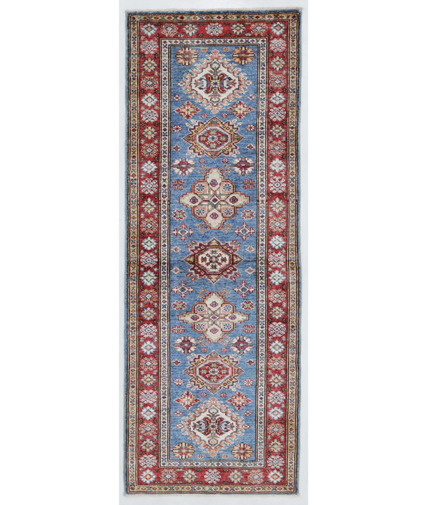 Hand Knotted Kazak Wool Rug 2'  1" x 5'  8" - No. AT72030