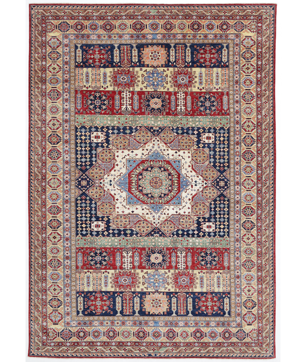 Hand Knotted Kazak Wool Rug 8'  8" x 12'  8" - No. AT71613