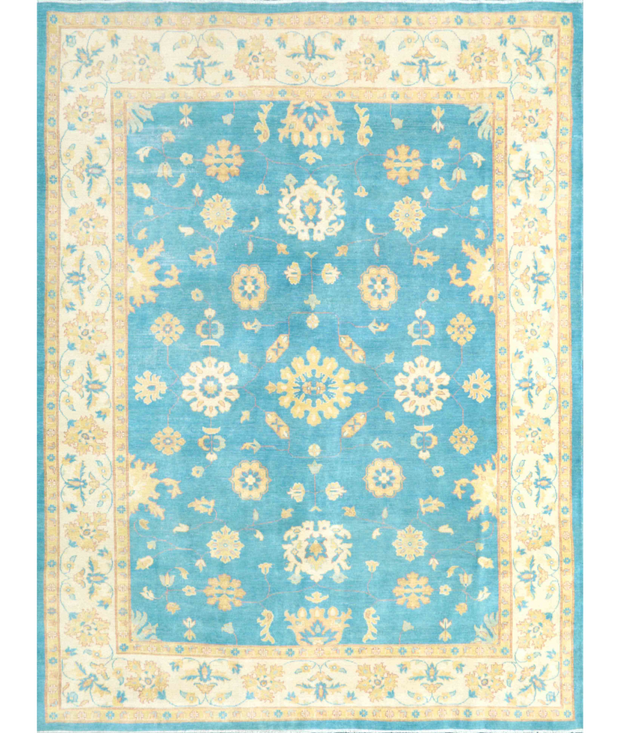 Hand Knotted Kazak Wool Rug 8'  11" x 11'  9" - No. AT81016