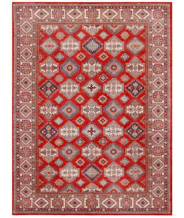 Hand Knotted Kazak Wool Rug 12'  1" x 15'  11" - No. AT91816