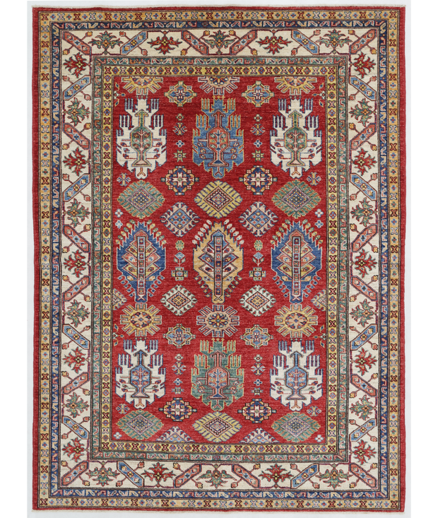 Hand Knotted Kazak Wool Rug 5'  1" x 6'  11" - No. AT76610
