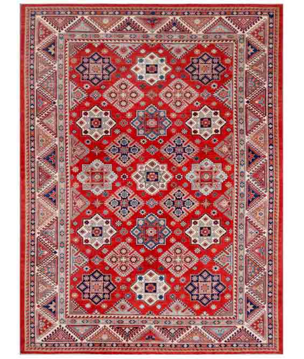 Hand Knotted Kazak Wool Rug 10'  5" x 14'  2" - No. AT14764