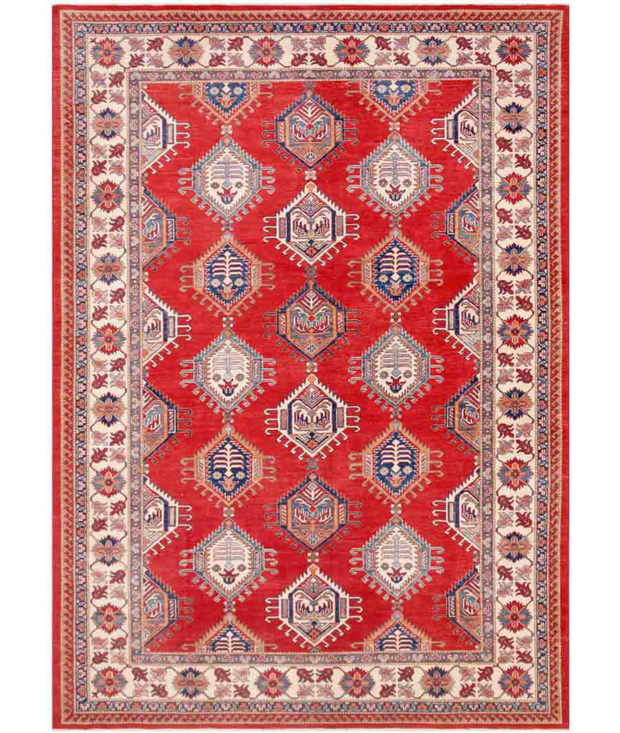 Hand Knotted Kazak Wool Rug 10'  5" x 14'  1" - No. AT56214