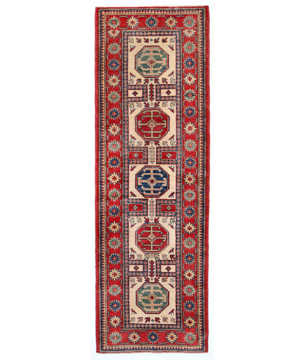 Hand Knotted Kazak Wool Rug 2'  9" x 8'  5" - No. AT47859