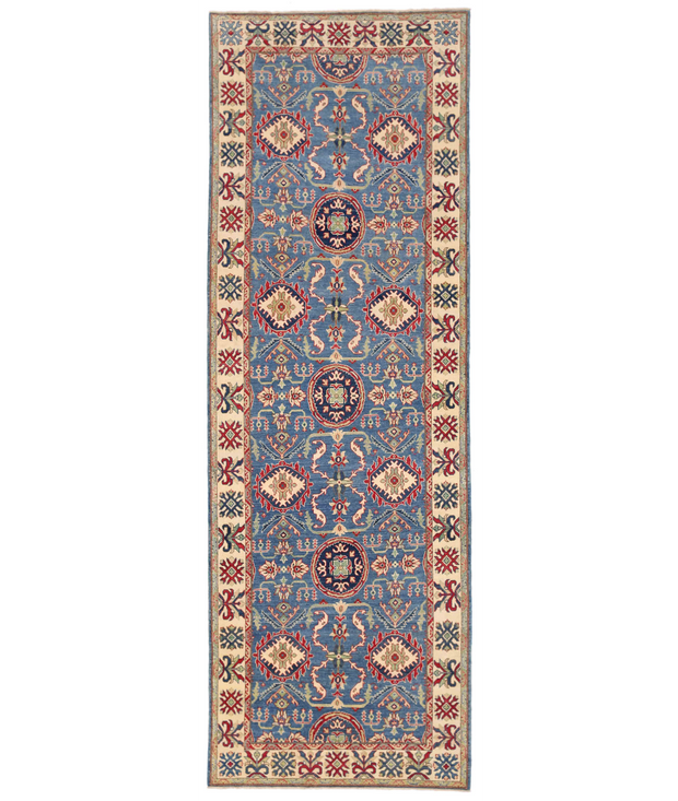 Hand Knotted Kazak Wool Rug 4'  10" x 14'  10" - No. AT10052