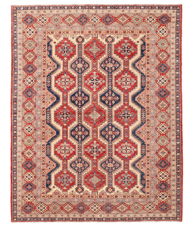 Hand Knotted Kazak Wool Rug 7'  10" x 10'  0" - No. AT35028