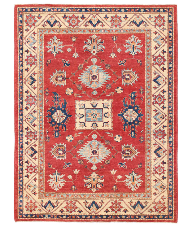 Hand Knotted Kazak Wool Rug 5'  0" x 6'  10" - No. AT60102
