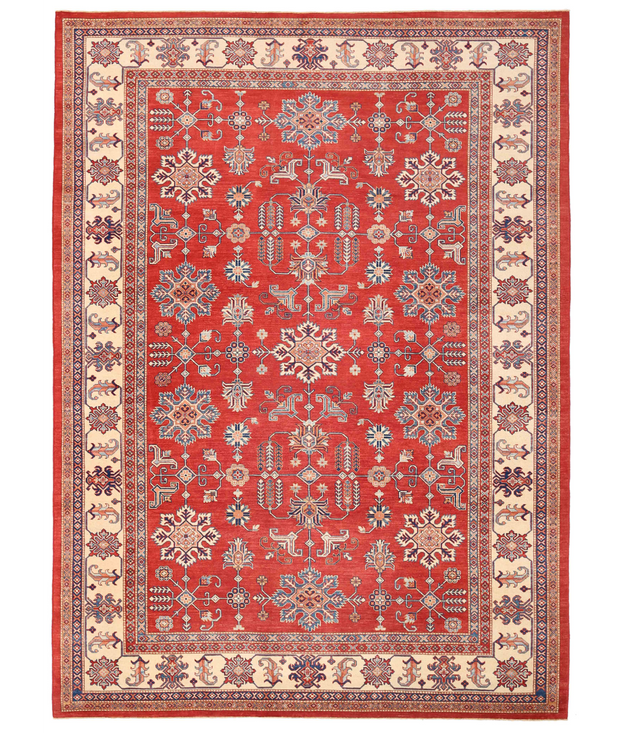 Hand Knotted Kazak Wool Rug 10'  5" x 14'  5" - No. AT86120